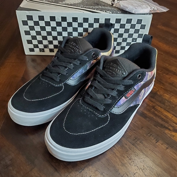Vans Kyle Walker Tie-Dye Terry Black Men Size 7.5, Equivalent to Women Size 9 main image 10